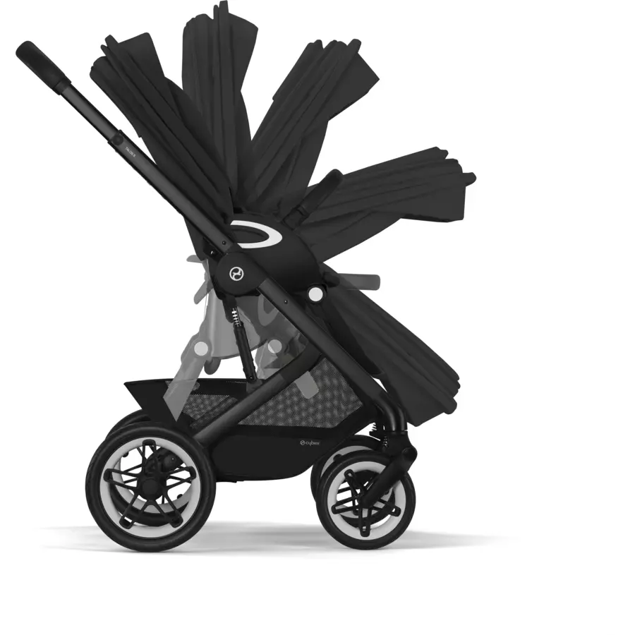 cybex GOLD Kinderwagen Talos S Lux Black Moon Black
