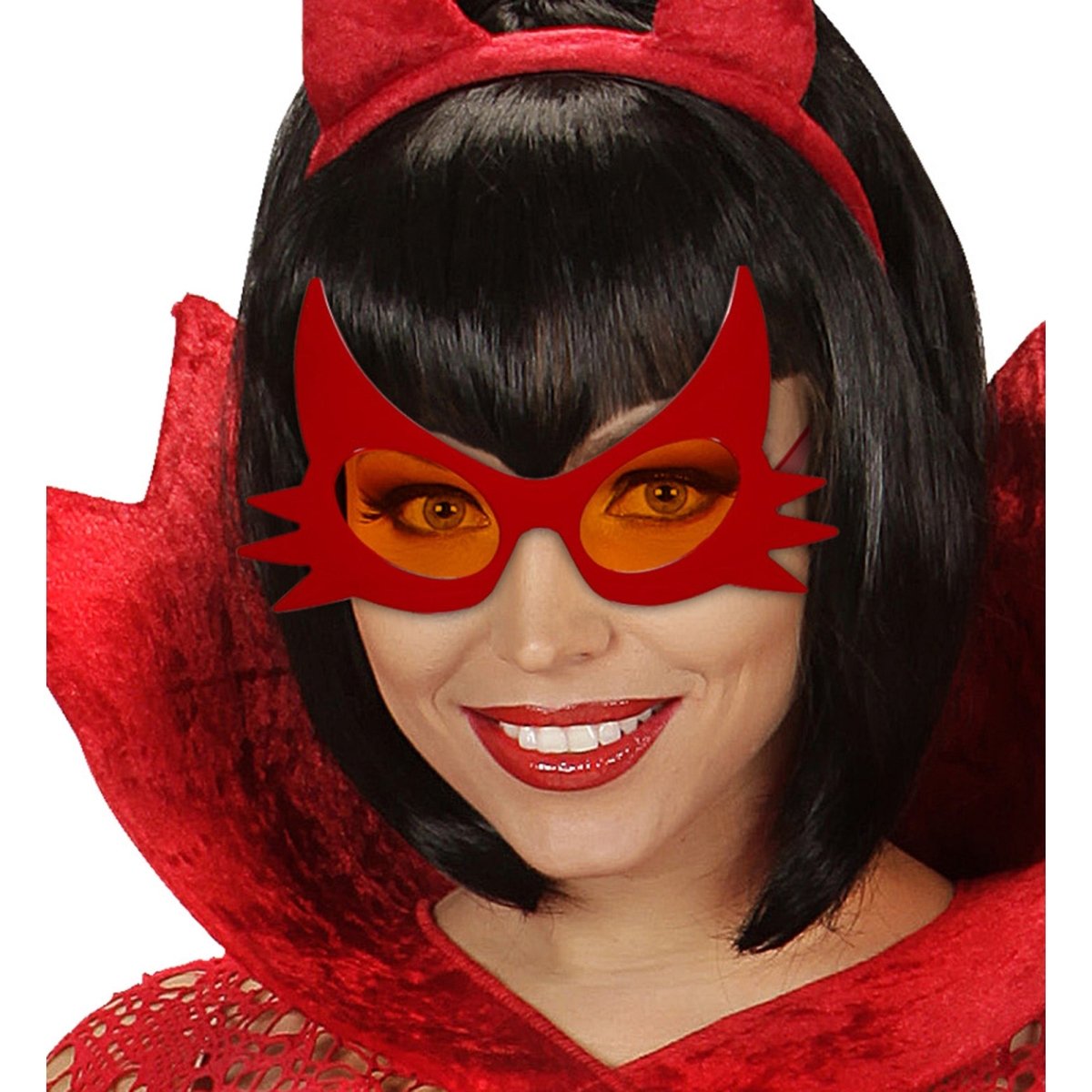 Halloween Bril Rood
