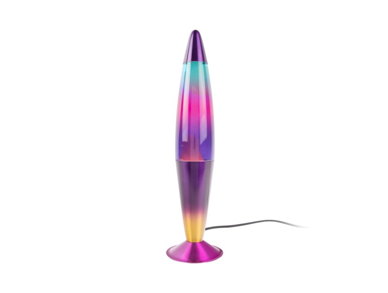 Table Lamp Rainbow Rocket Lava LM2186GR Multicolor