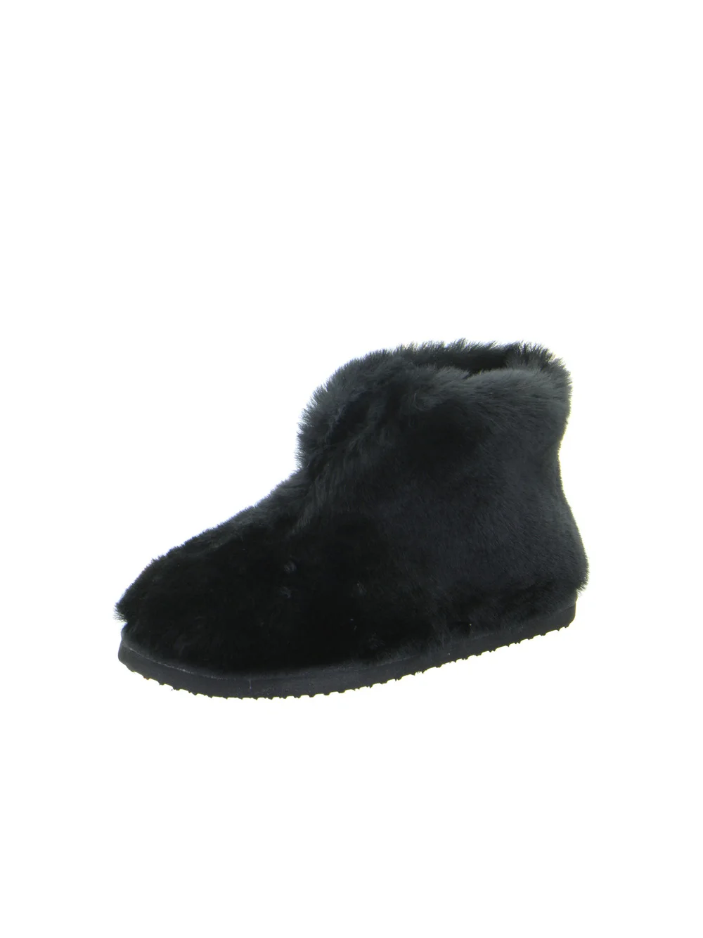 Hausschuh Cosy schwarz