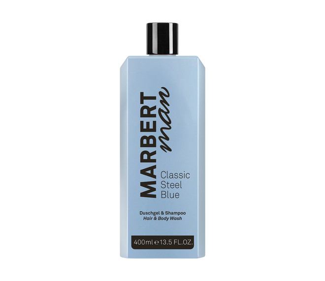 Marbert Man Classic Steel Blue Hair & Body Wash