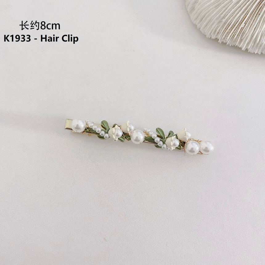 Daeuni - Haarklem / Haarband / Haarclip / Ketting / Armband met neppe bloemen
