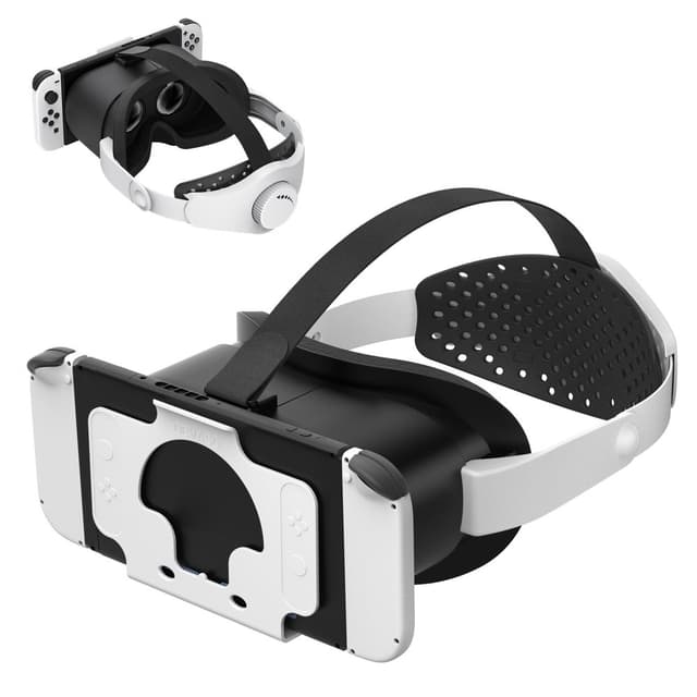 DEVASO kompatibel med Nintendo Switch VR headset med justerbar hovedstrop