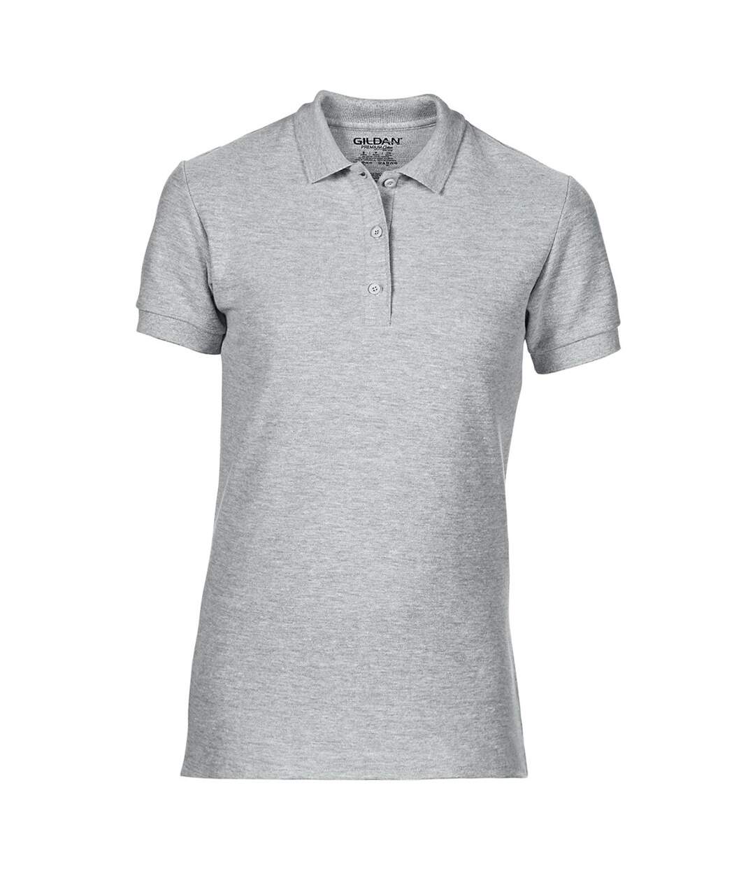 Gildan - Polo sport 100% coton - Femme (Gris sport) - UTBC3195