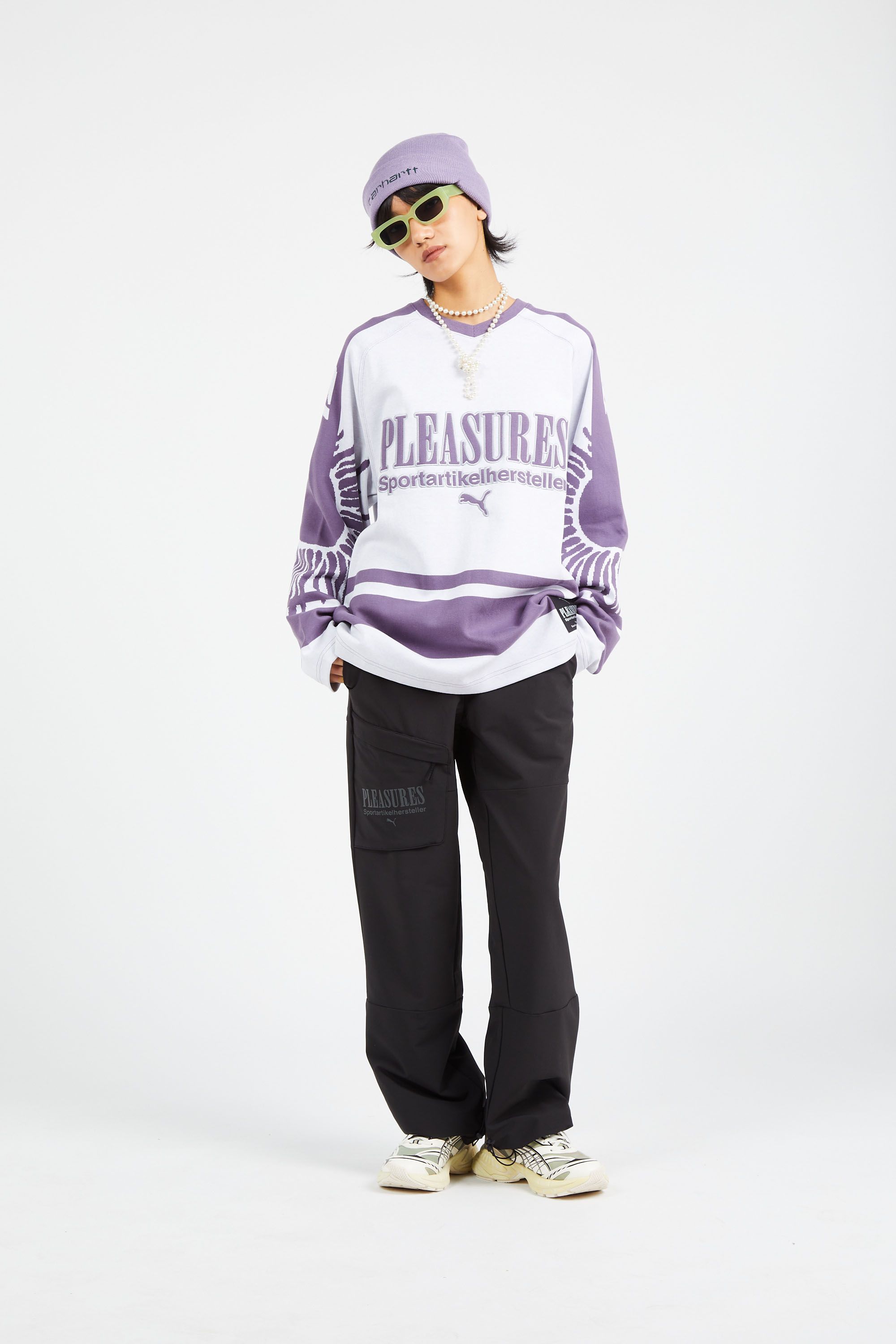 PUMA Jersey PUMA X PLEASURES JSY Blanc