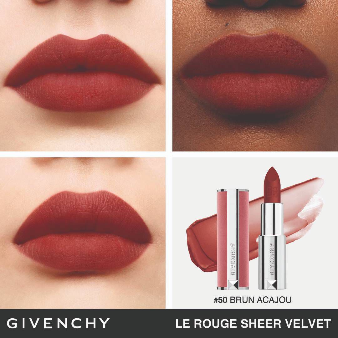 GIVENCHY LÁBIOS Le Rouge Sheer Velvet