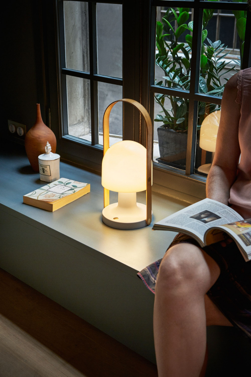 Marset FollowMe Plus tafellamp LED oplaadbaar