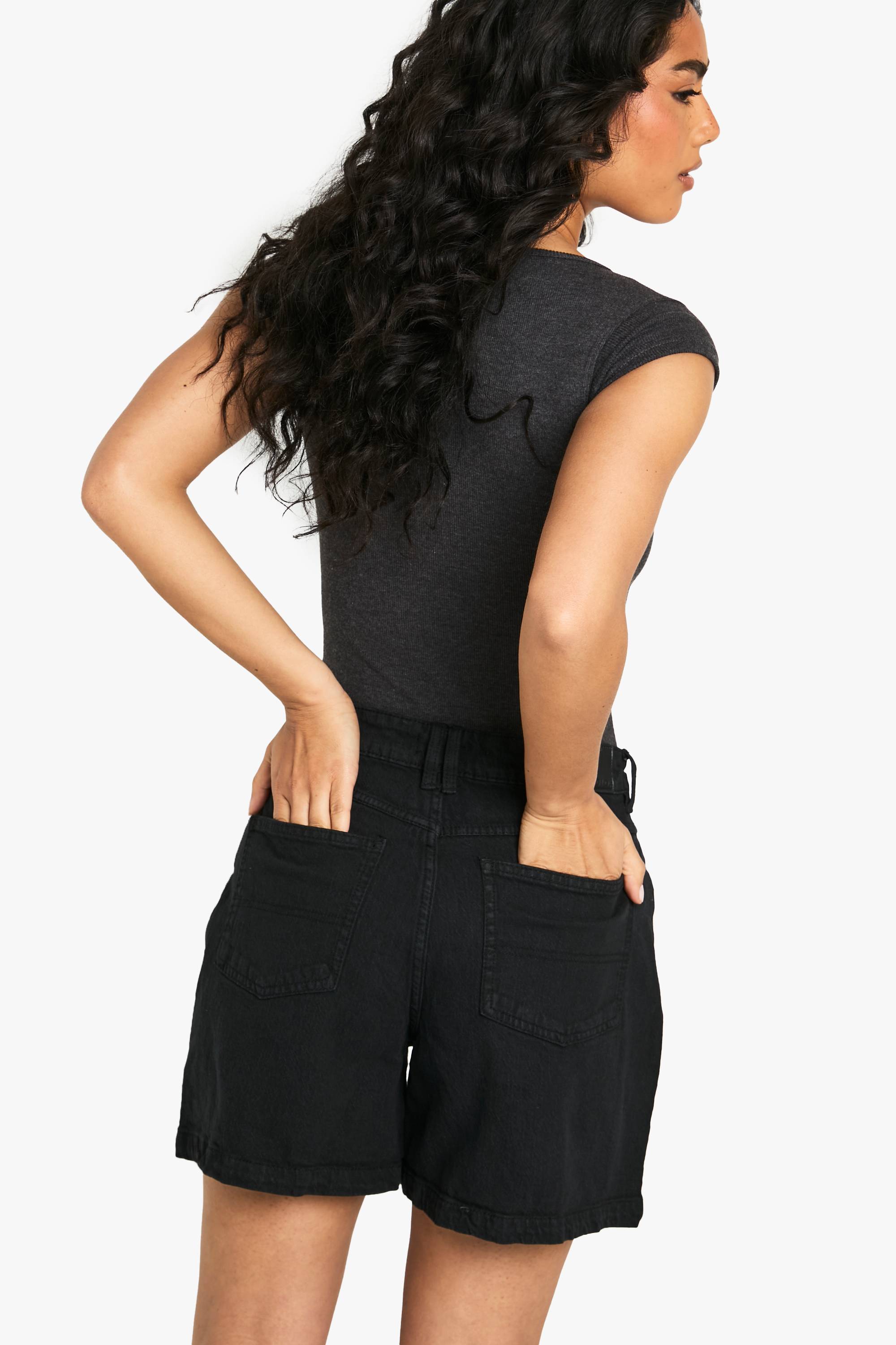 boohoo Short Boyfriend En Denim