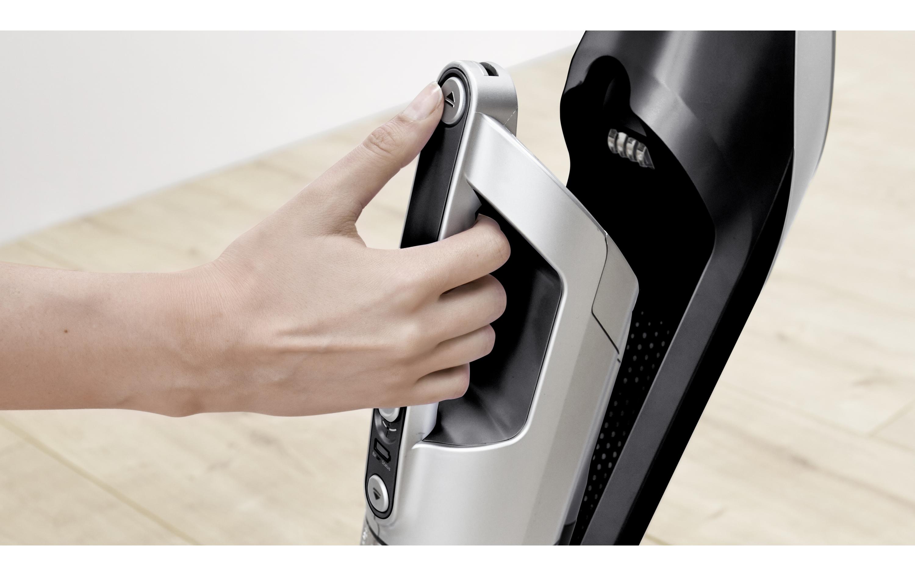 Akku-Hand- und Stielsauger Flexxo Gen2 28Vmax Schwarz<br>Akkustaubsauger