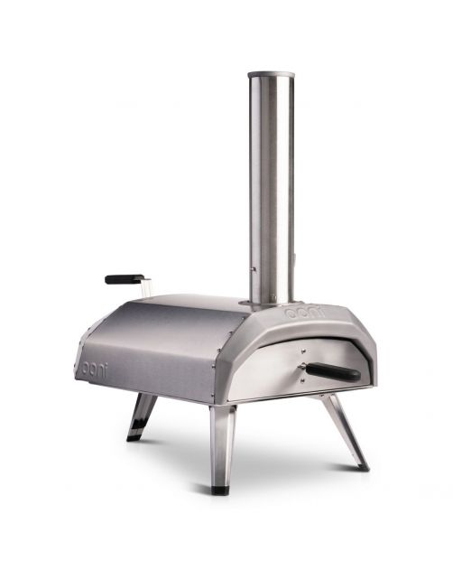 Ooni Pizzaoven Karu - Buitenkeuken - 77x40x80 cm 12 kg Zilver Hout Of Houtskool Gestookt