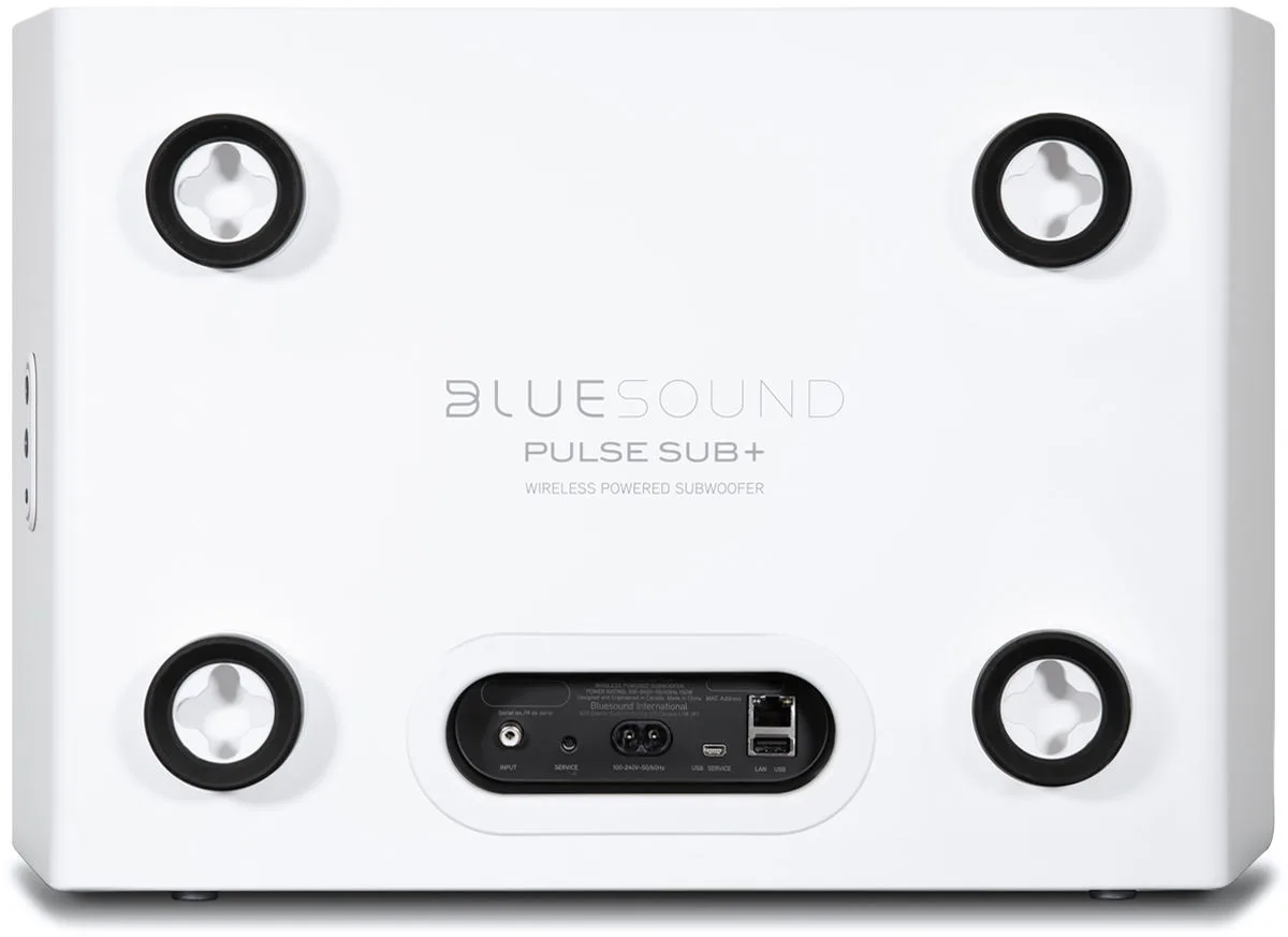 Bluesound Pulse Sub   Blanc Caissons de basses