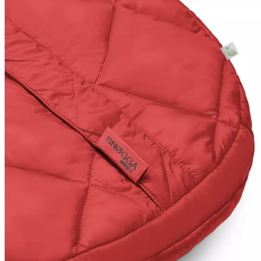 cybex GOLD Fußsack für Babyschalen Snogga Mini Hibiscus Red