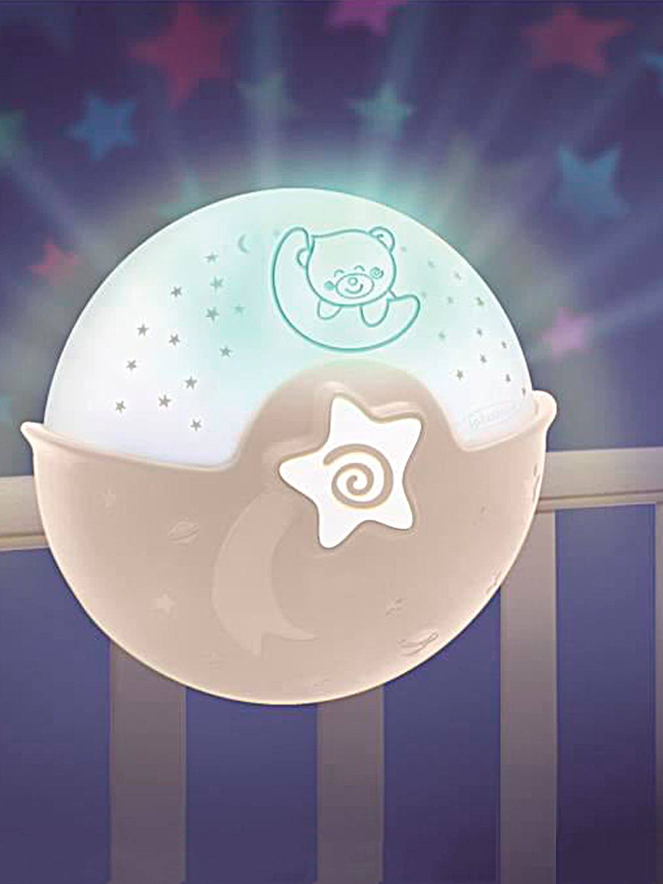 INFANTINO Projetor Lâmpada Luz Rosa Lisa Luz Noturna Evolutiva