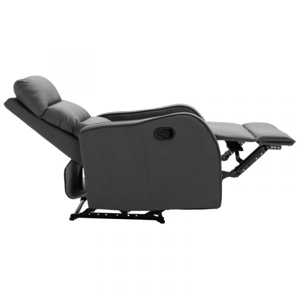 HomCom Cadeira Reclinável com Apoio para os Pés 66x95x99cm