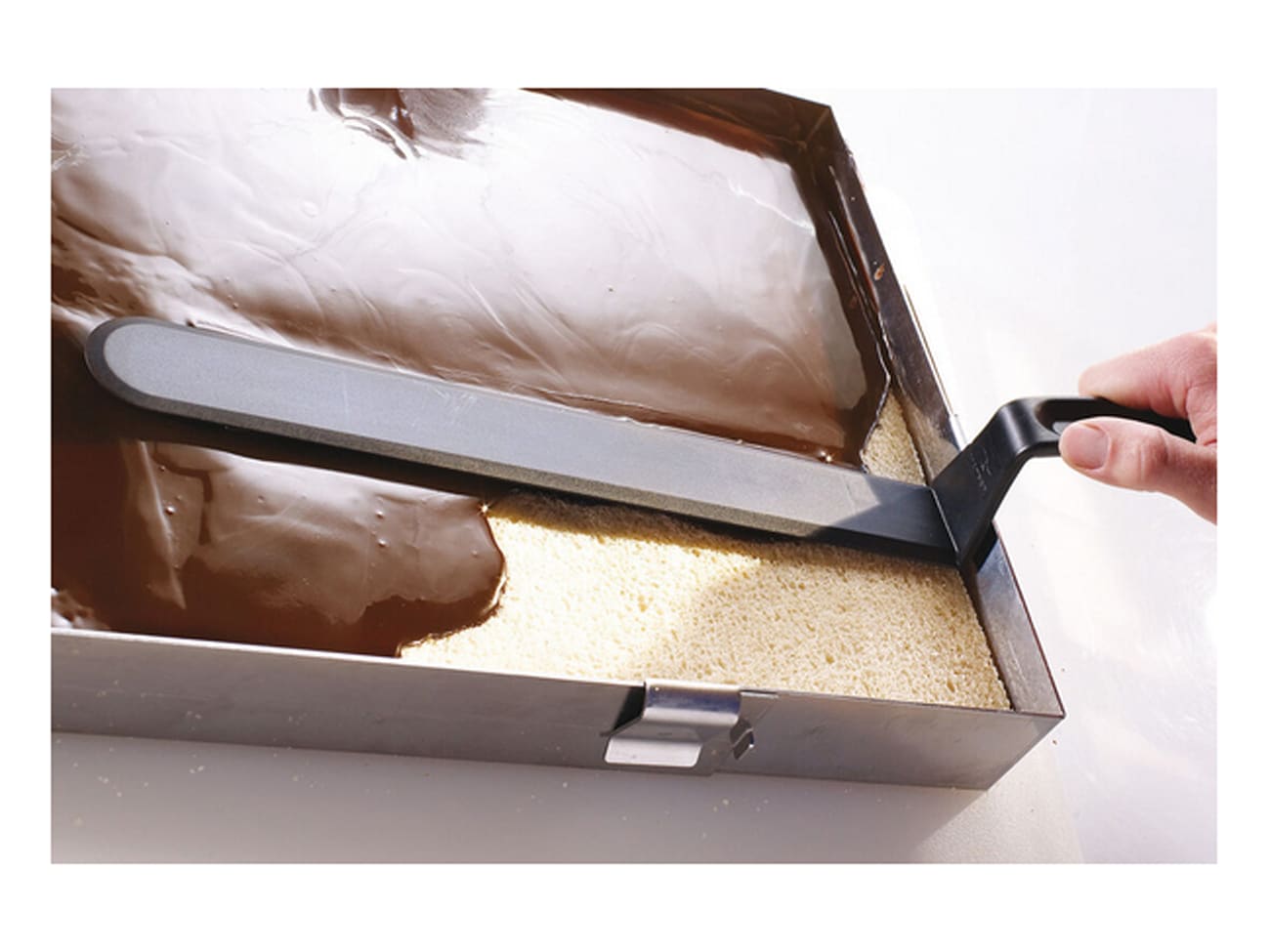 Spatule coudée - Exoglass® - Lame 20 cm - Matfer