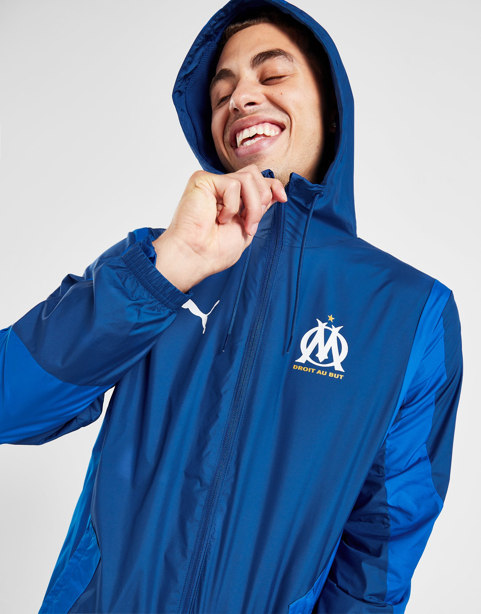 Puma Veste d'Avant-Match Olympique de Marseille Homme
