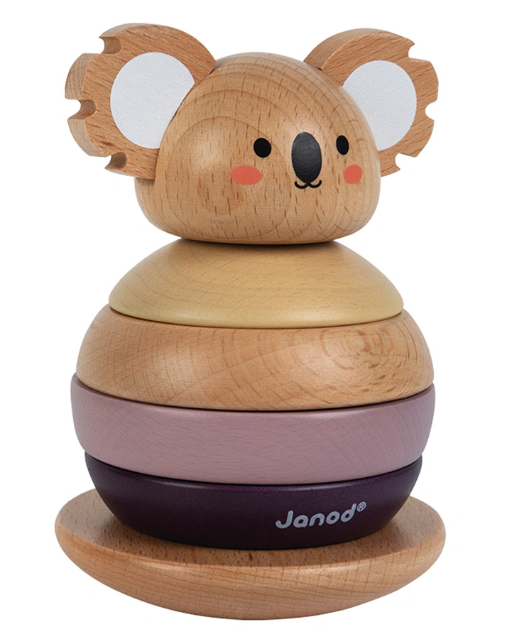 Janod-WWF® Stapeltier KOALA 6-teilig aus Holz