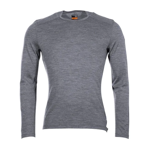 Icebreaker -  Icebreaker Langarmshirt 200 Oasis Thermo gritstone heather