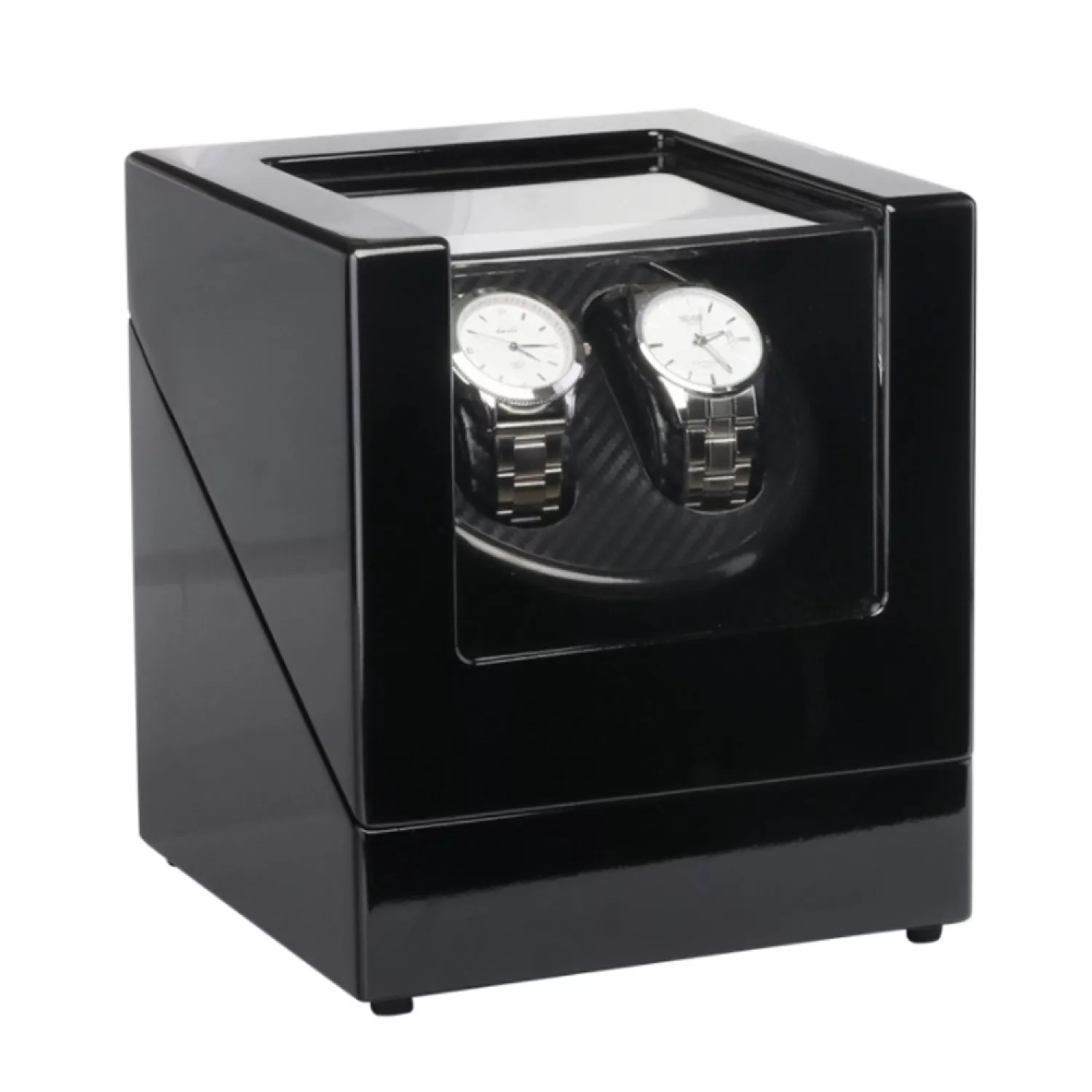 Mulhouse Watch Winder 2 ure Sort Træ KXD0491