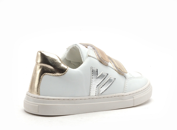 Bellamy basses enfant fillette game blanc