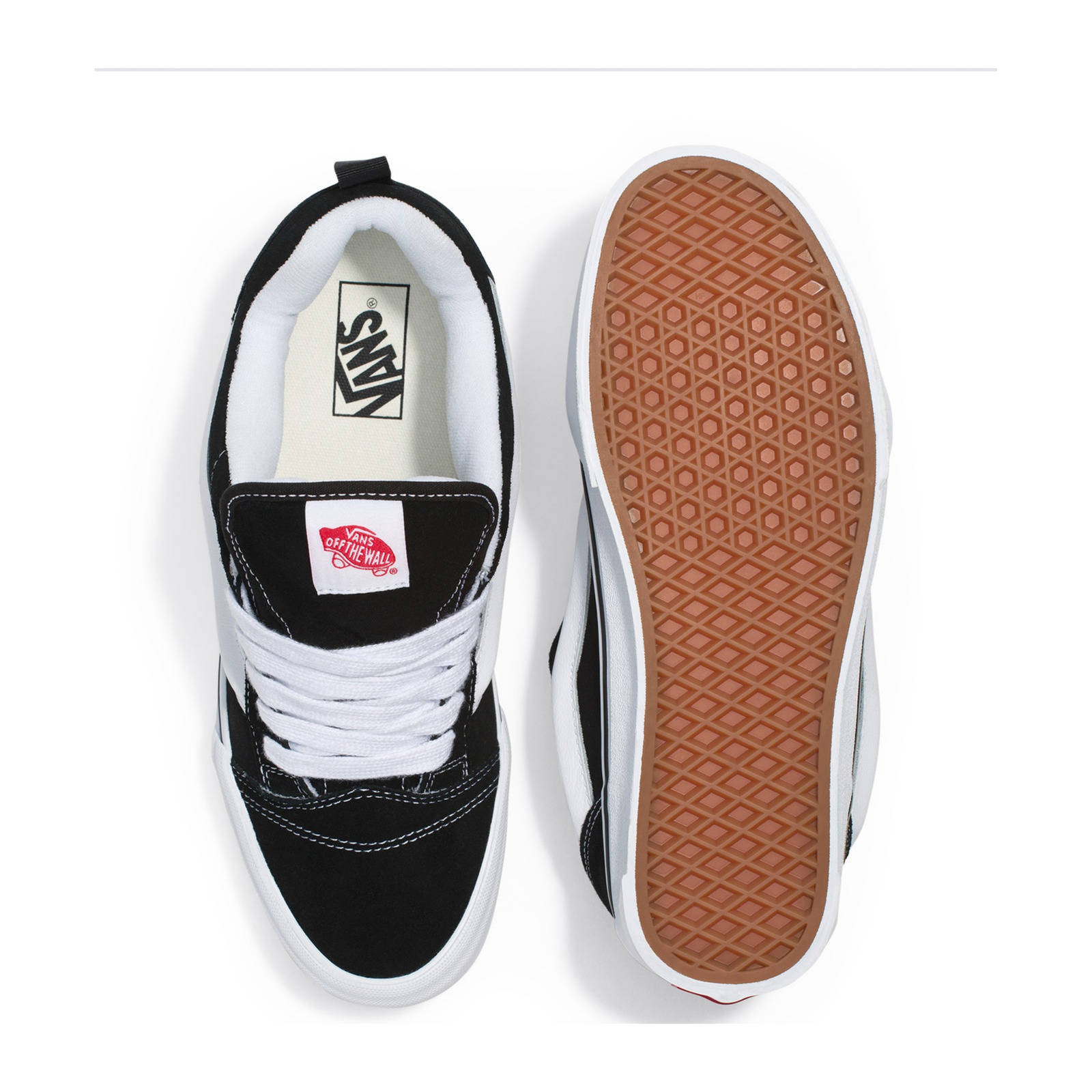VANS KNU Skool  sneakers zwart/wit