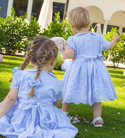 Livly Kleid - Fanny - Stickerei Blue