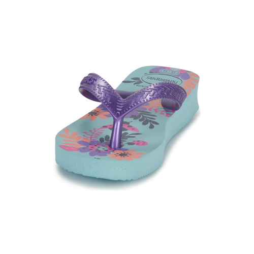 Havaianas - KIDS FLORES - Bleu / Violet