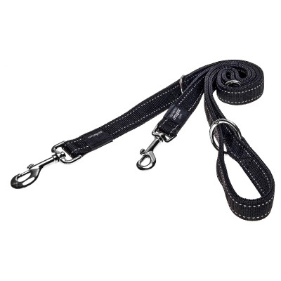 Rogz Utility Hundeleine Schwarz 180cm
