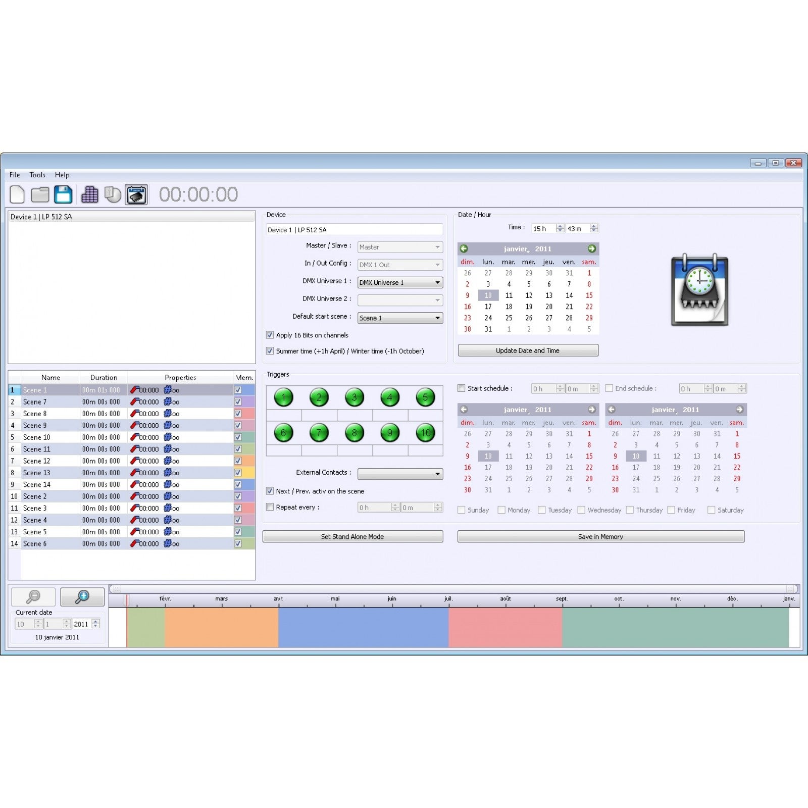 Briteq LD-1024WALL+ 1024 kanaals DMX interface