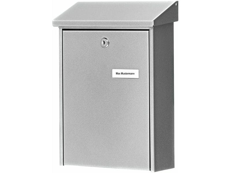 Burgwächter Briefkasten DAILY 5861 E Silber Briefkasten