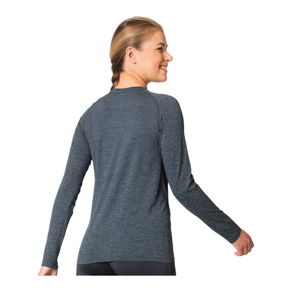 Odlo ESSENTIAL SEAMLESS - Maillot Femme india ink melange