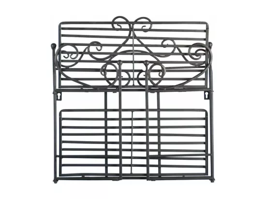 Etagère pliante à plantes Arabesques Droite 2 niveaux