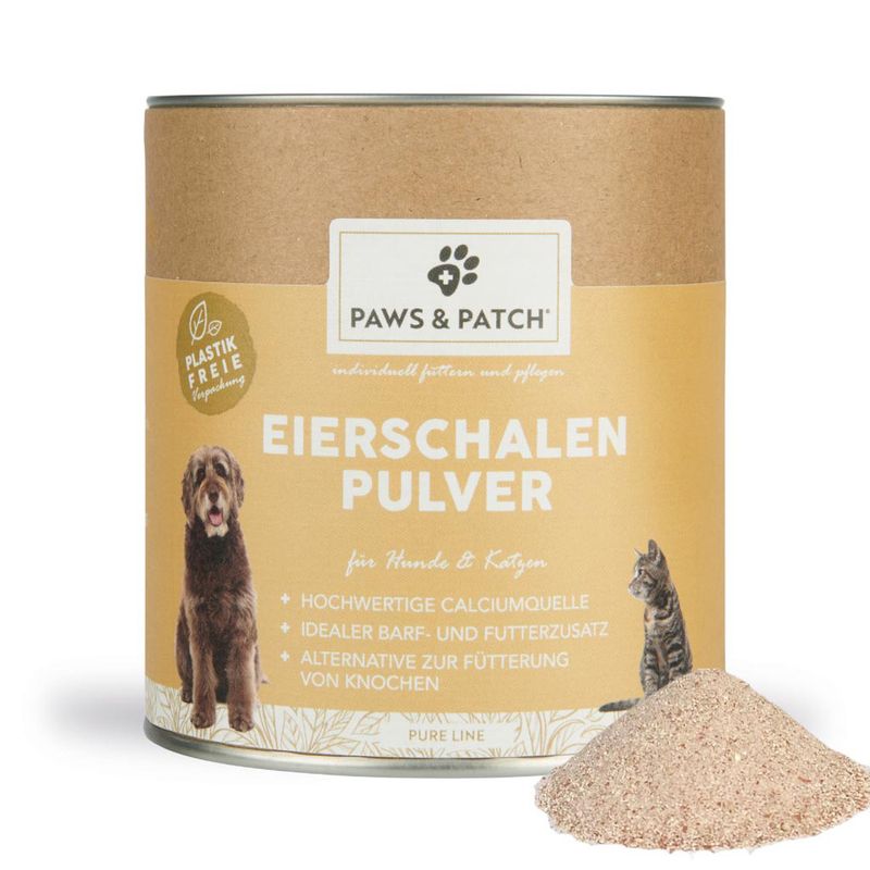 Poudre de coquilles d'œufs PAWS & PATCH