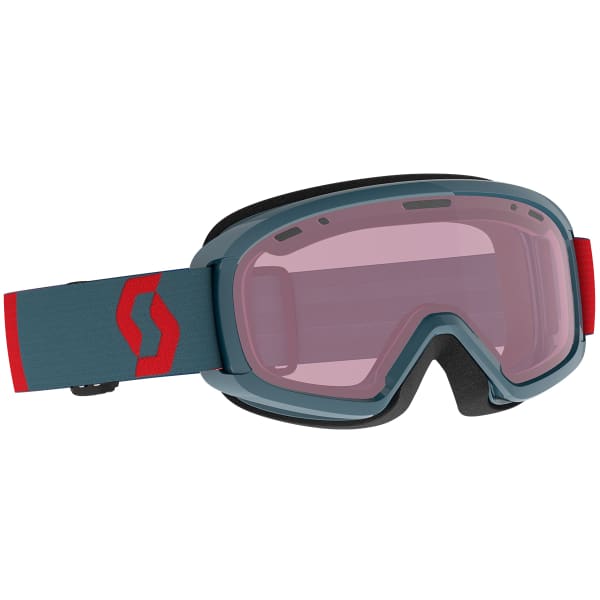 Masque de ski SCOTT JR WITTY NEON RED/ARUBA GREEN / ENHANCER