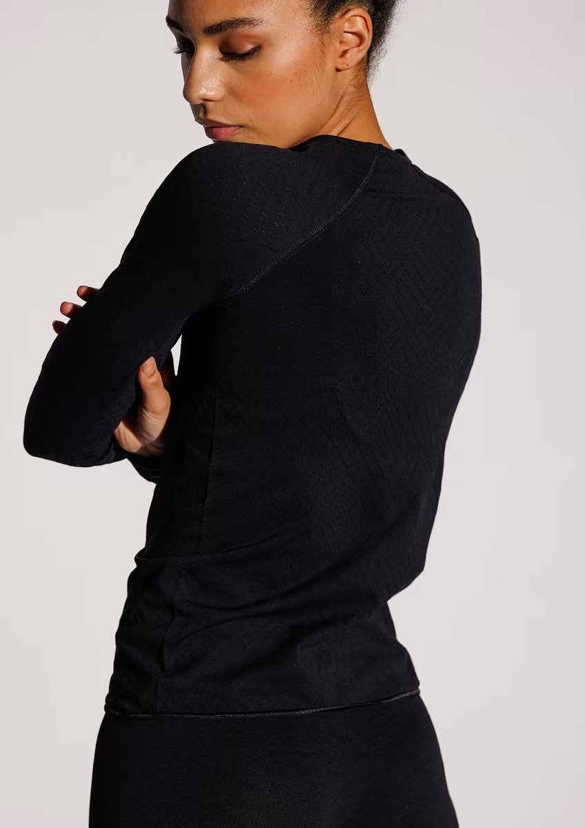 Airy Long Sleeve Dame 001/Beautiful Black