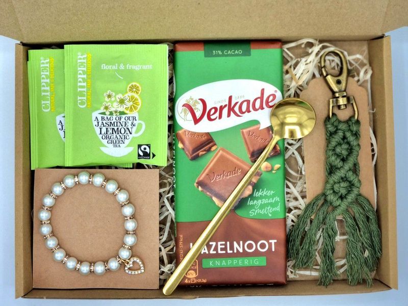 Rituwell - Groene Momenten & Gouden Liefde - Geschenkset - Cadeau voor Vrouw - Verwenpakket