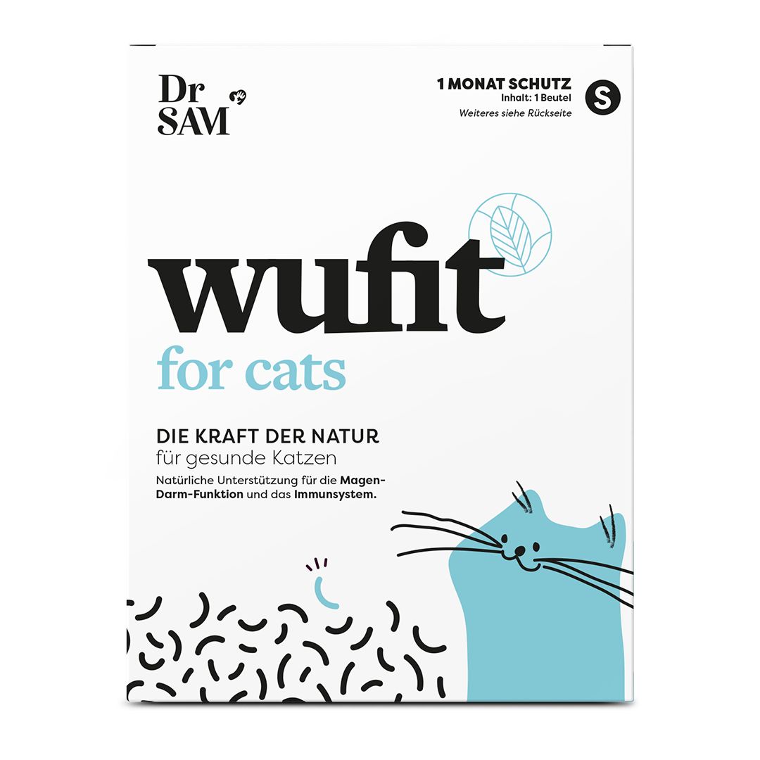 Dr.SAM Wufit Cat S - Unterstützung der Magen&Darm Funktion nach einem Wurmbefall