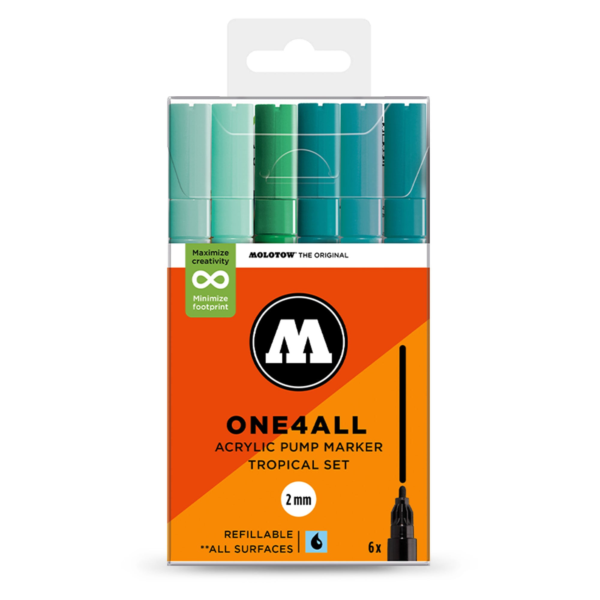 Molotow<br>ONE4ALL 127HS Tropical Set