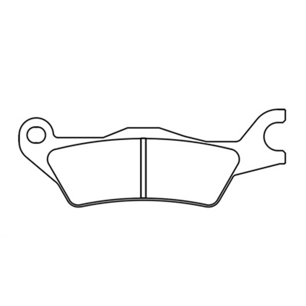 Cl brakes - Plaquettes de frein Route métal fritté - 1258A3+