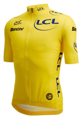 Maillot Manches Courtes Santini Tour de France Replica Jaune
