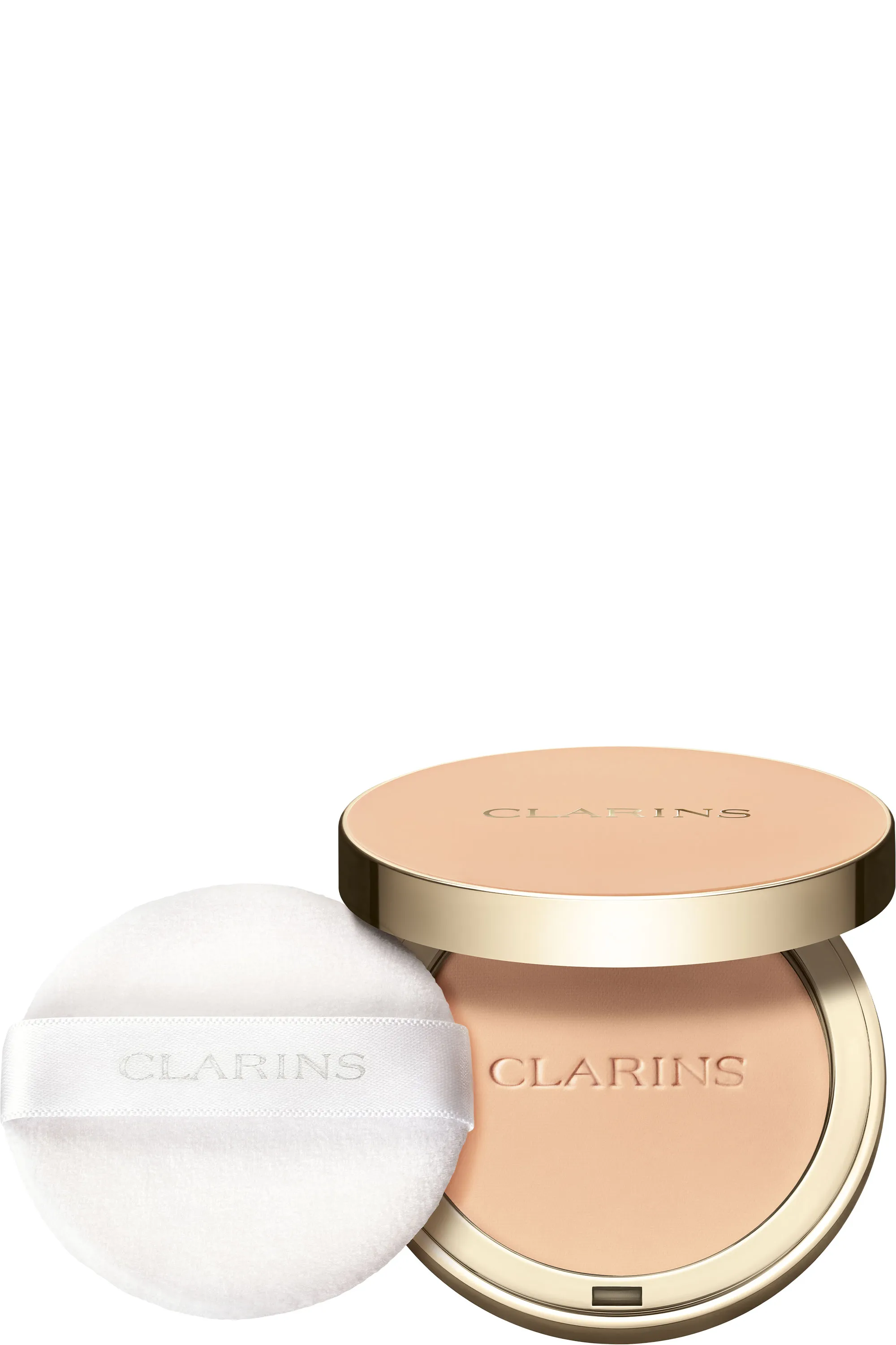 Clarins Poudre compacte matifiante infusée au lait de pêcher Ever Matte Compact Powder-10 g