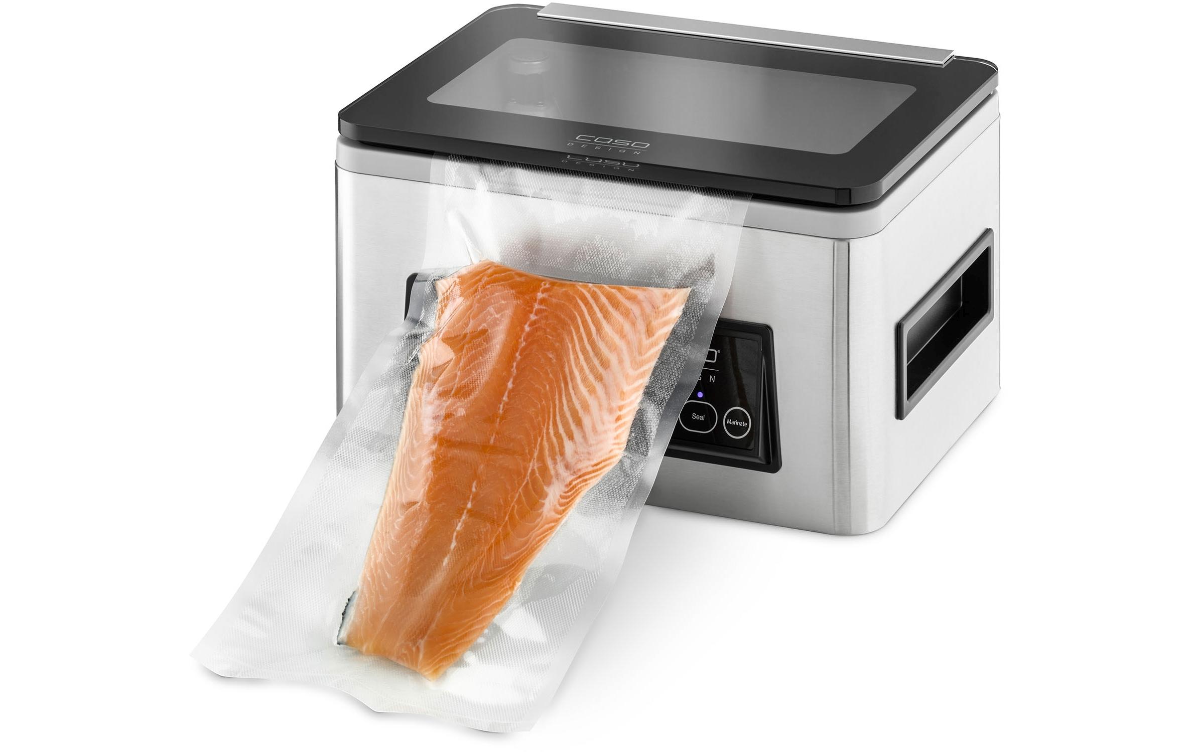 Vakuumiergerät VacuChef 50 Schwarz/Silber<br>Profi-Kammervakuumierer