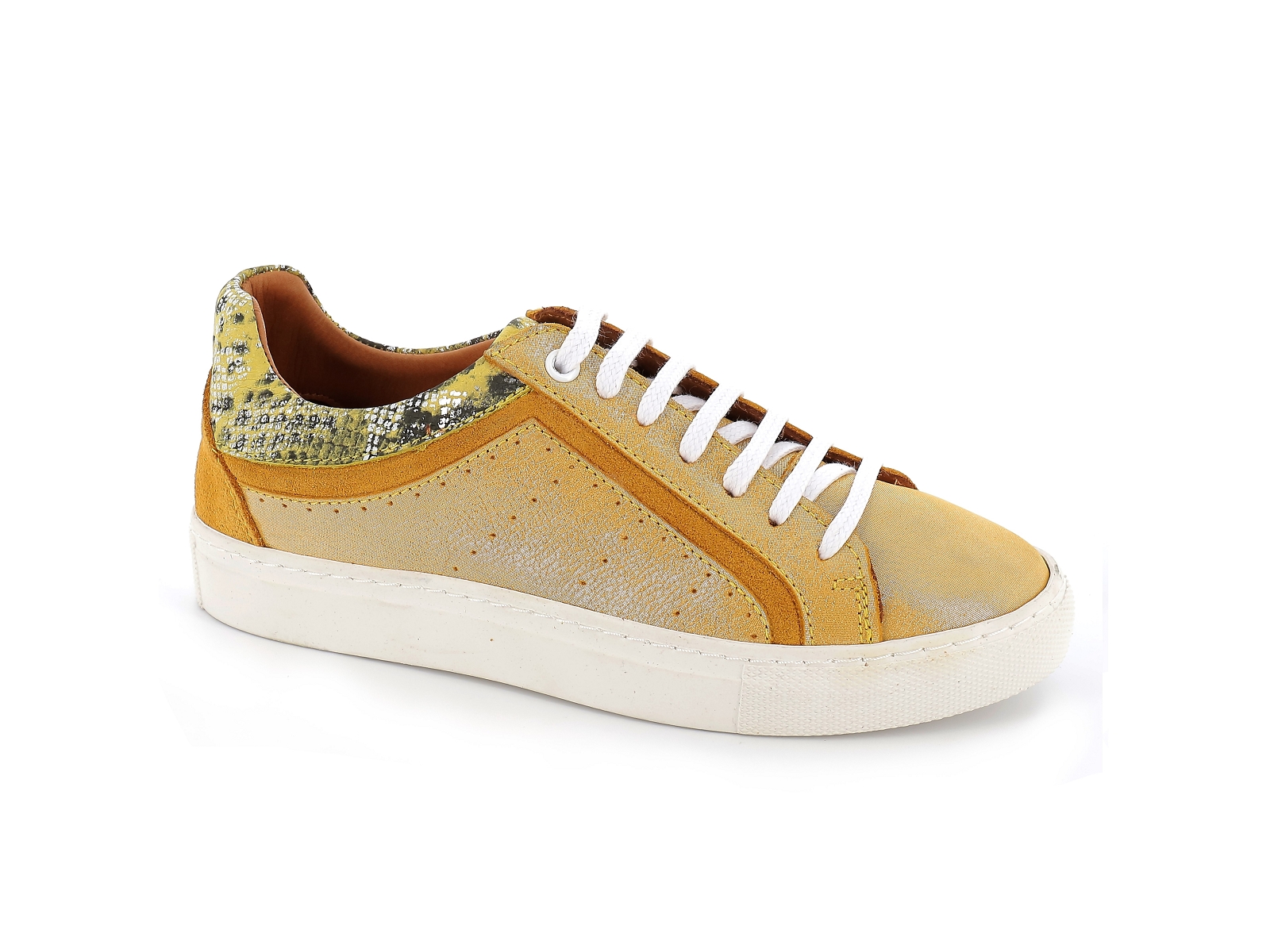 K brand-CLAN Cuir Jaune