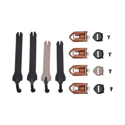 Boucle bottes Fox COMP STRAP KIT - Blanc / Bleu