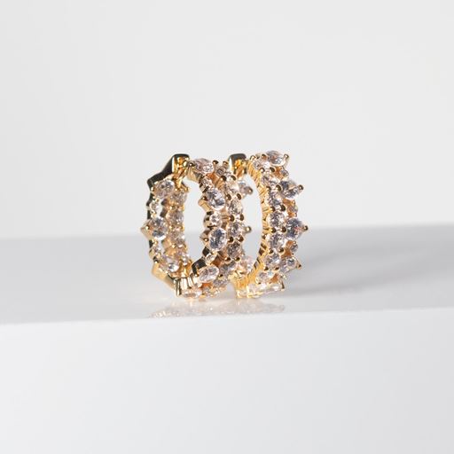 Sif Jakobs Jewellery Livigno Øreringe, Gold Plated