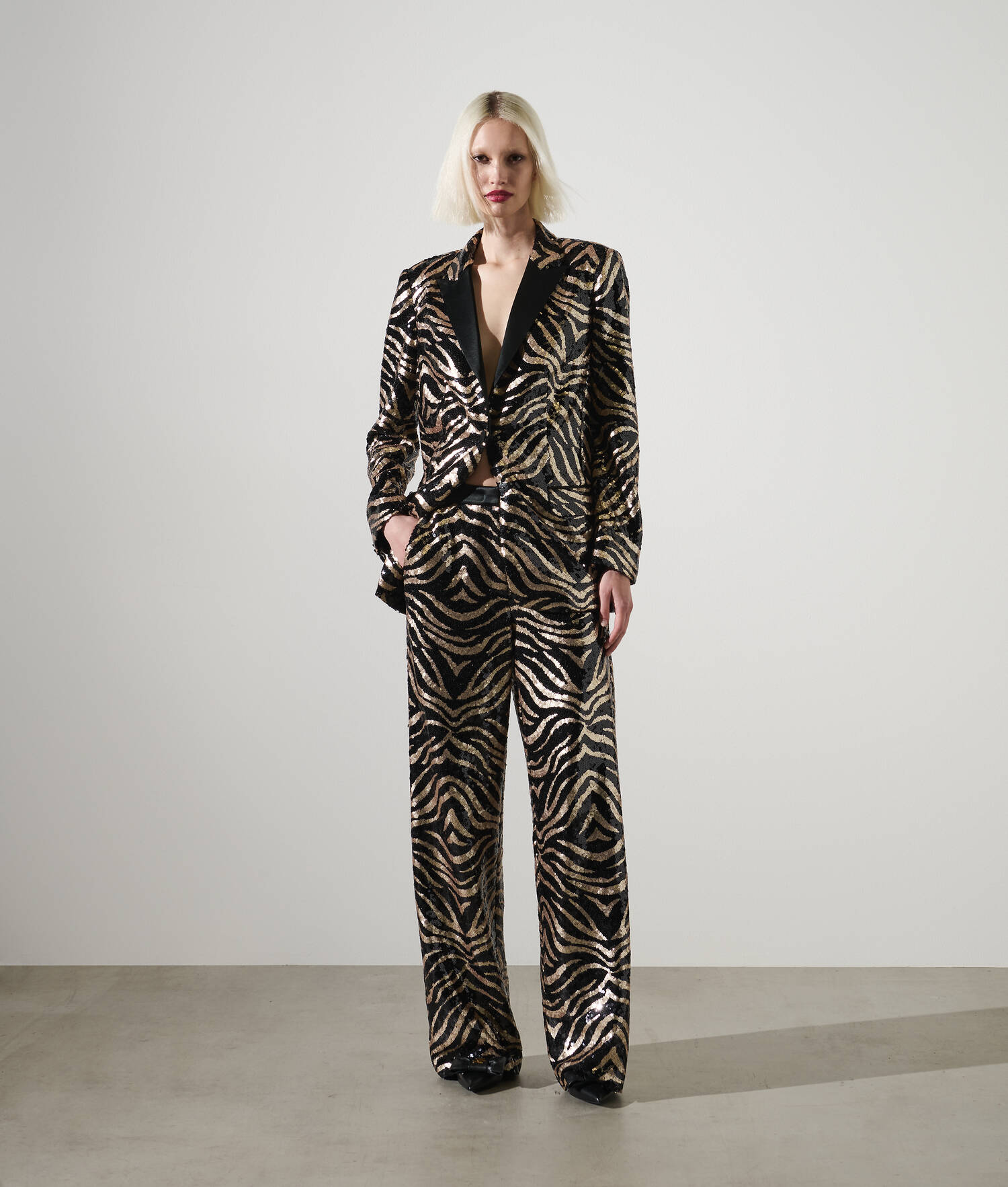 PANTALON À SEQUINS KARL STUDIO