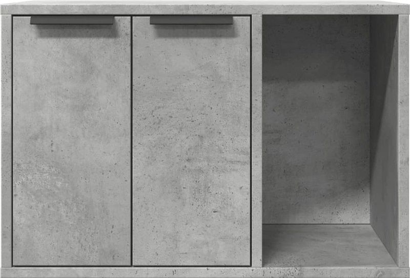 Kattenbakkast - Verstevigd Hout - Verberg Kattenbak - Multifunctioneel Design