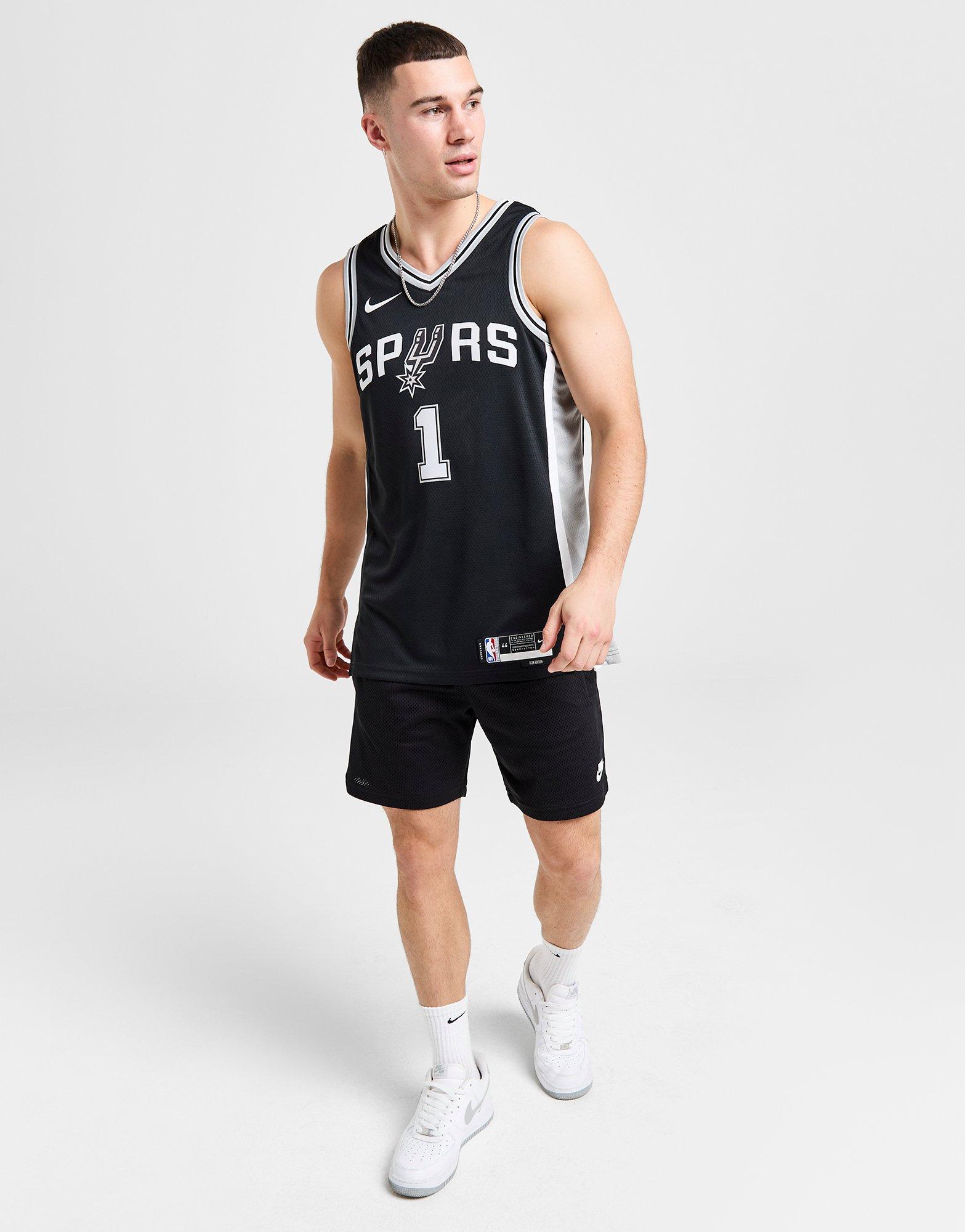 Nike Maillot NBA San Antonio Spurs Wembanyama #1 Icon Homme