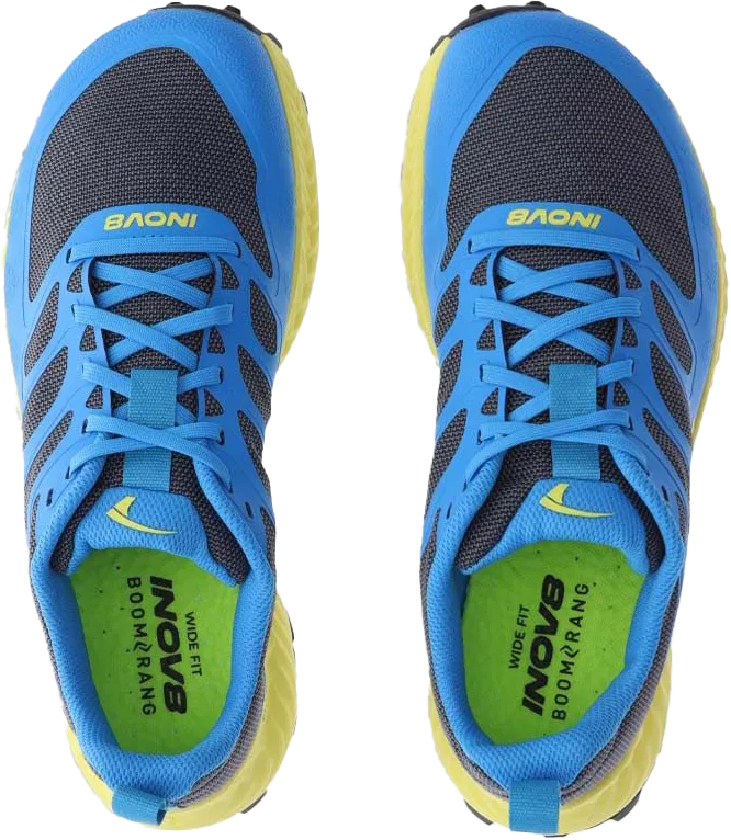 inov-8 Mudtalon (M) Dark Grey/Blue/Yellow