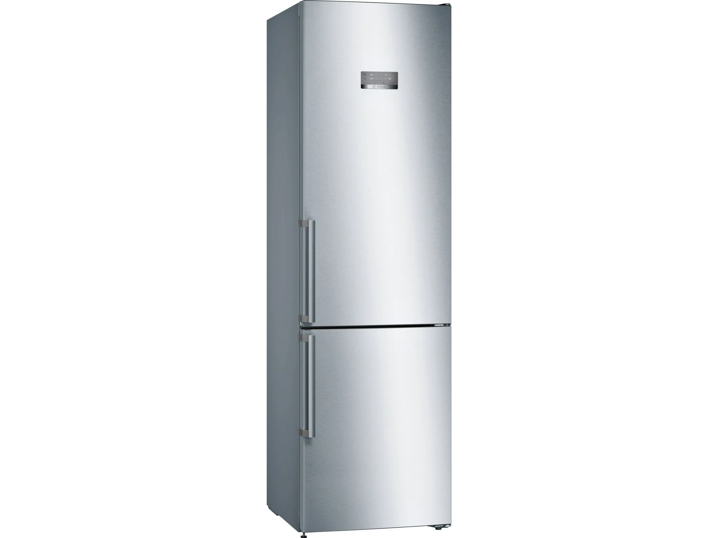 Bosch Serie | 4 KGN397IEQ - Køleskab/fryser - bund-fryser - bredde: 60 cm - dybde: 66 cm - højde: 203 cm - 368 liter - Klasse E - rustfrit stål